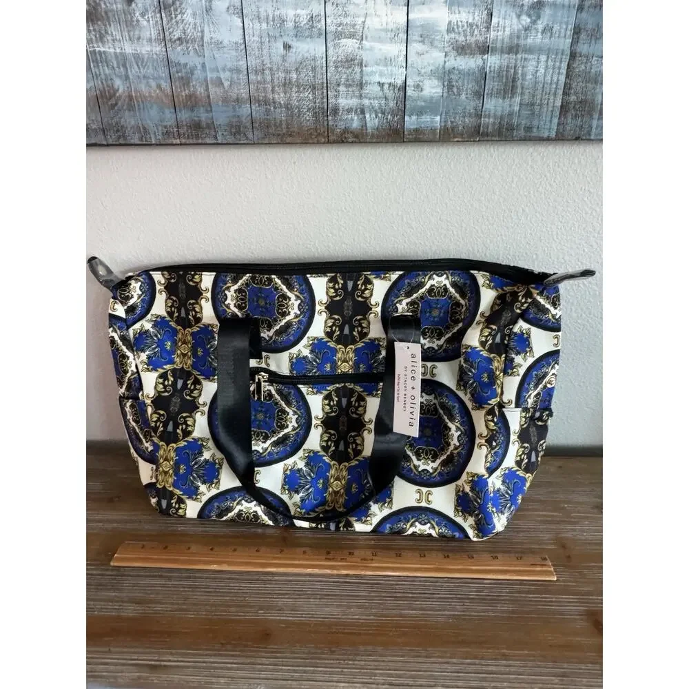 New Alice + Olivia Duffle Bag By Stacey Bendet Fab Fit Fun NWT